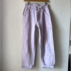 Lavender Carpenter Jean Cotton-On Pants High Rise 4